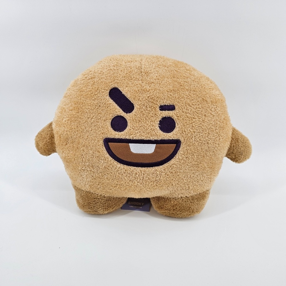 NWT BT21 SHOOKY Tatton Plush 11" Size L LINE FRIENDS 2022